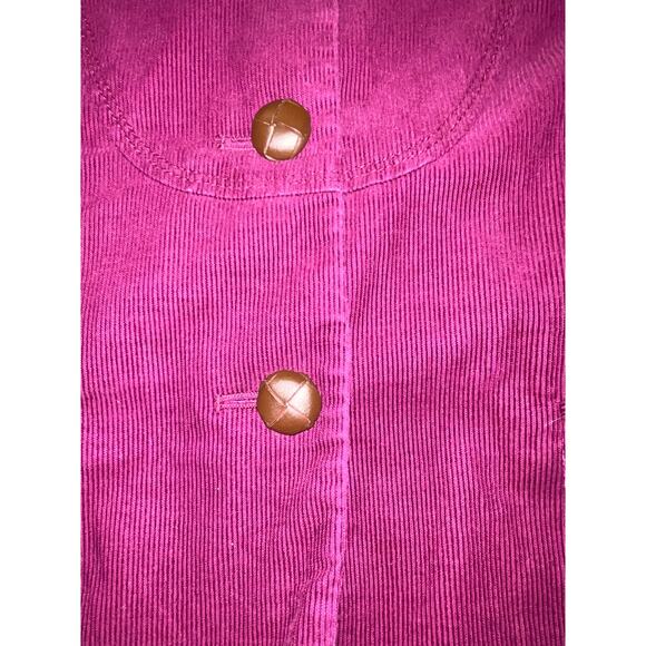 J. Crew Y2K Corduroy Bella Mulled Wine Cotton Jacket - Size 4 - Cute with Jeans! - Picture 3 of 8